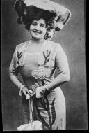Flott dame fra tidleg 1900