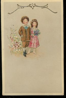 Meget pent kort fra tidleg 1900
