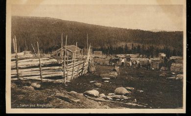 Sæter paa Ringkollen, kort nr 7, Utstyrsmagasinet