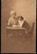 Et strøkent kort fra tidleg 1900