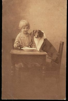 Et strøkent kort fra tidleg 1900