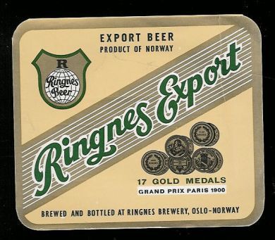 Ringnes Export fra Ringnes Bryggeri