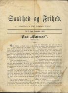 1901, 011, Sanhed og Frihed