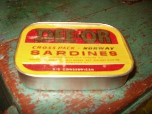 A/S Conservican, Bergen:  DEE-OR Sardines