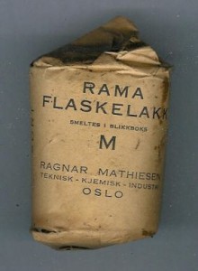 Prama Flaskelakk fra Ragnar Mathiesen, Oslo
