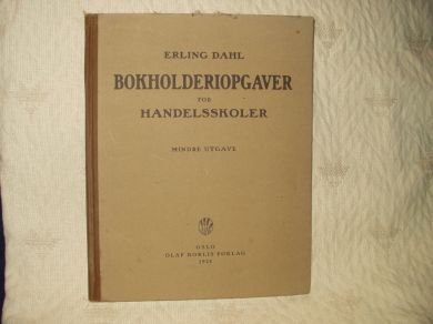 Erling Dahl:  Bokholderioppgaver