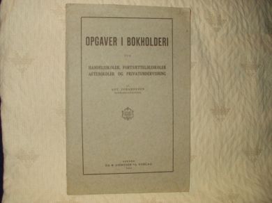 Oppgaver i bokholderi