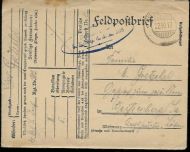 Feldpostbrief 1917