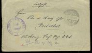Feltpostbrev fra 1916