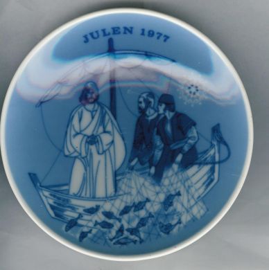 Porsgrunn juleplatte 1977